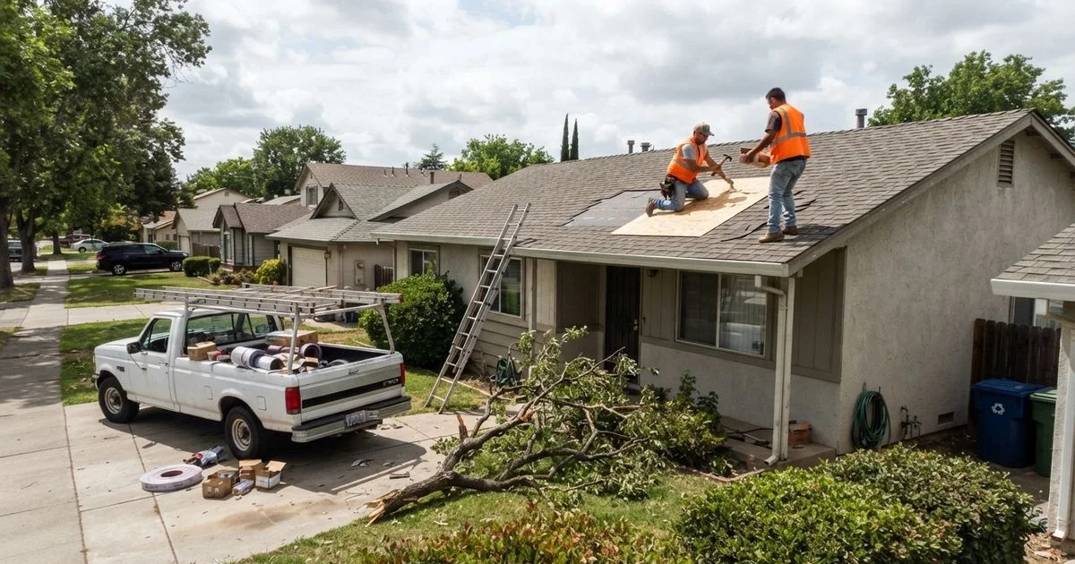 Emergency roof repair after a storm: what to do first