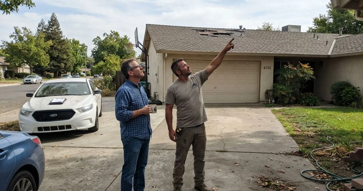 Is roof damage covered by homeowners insurance in Sacramento?