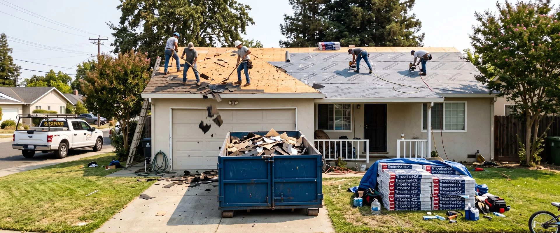 Roof Replacement & Installation in Sacramento